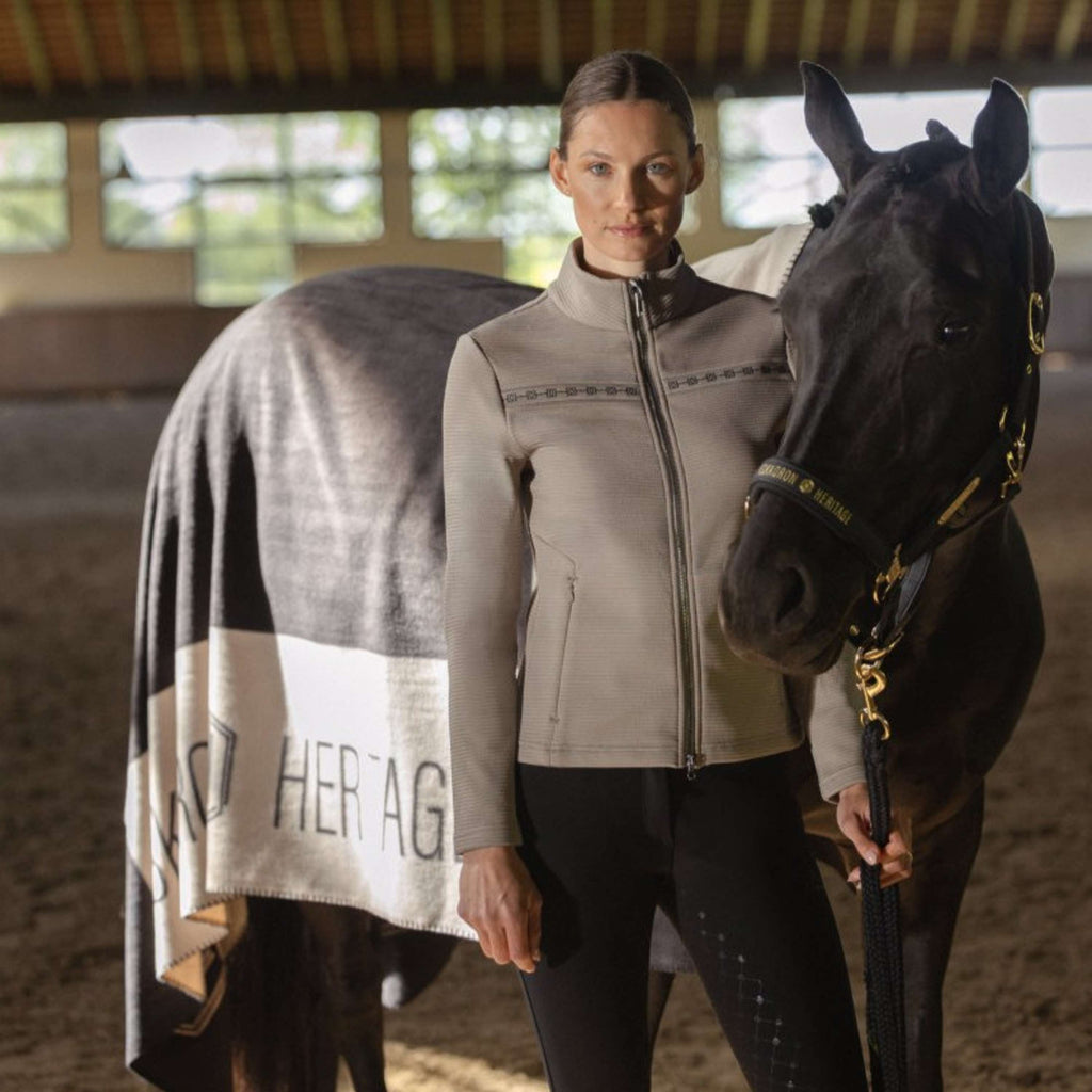 Eskadron Fleece Deken Heritage Zwart