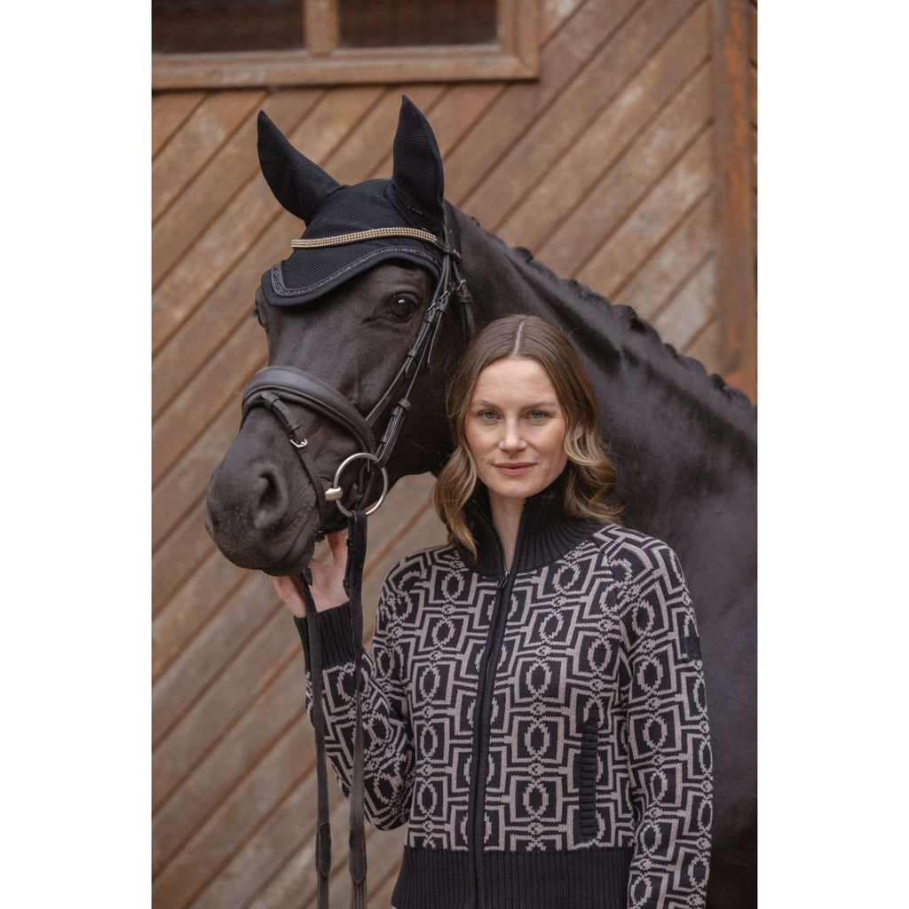 Eskadron Vest Heritage Knit-Zip Zwart