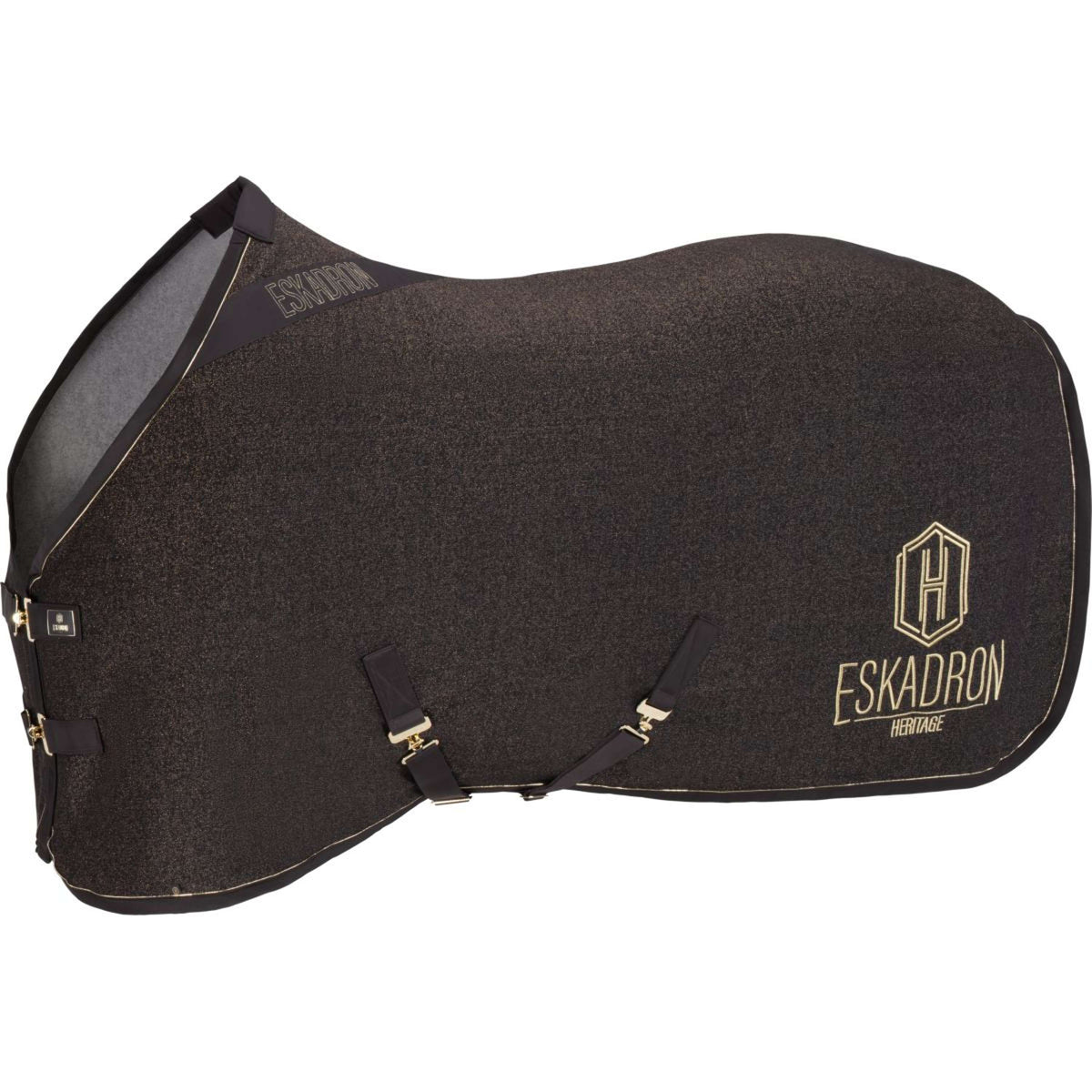 Eskadron Zweetdeken Heritage Jersey Sparkle Black Truffle