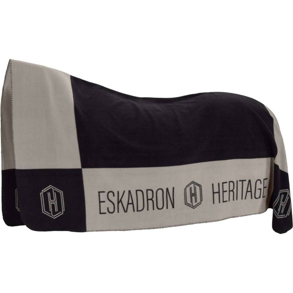 Eskadron Fleece Deken Heritage Zwart
