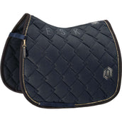 Eskadron Zadeldekje Heritage Cotton Glitter Crystal Dressuur Navy