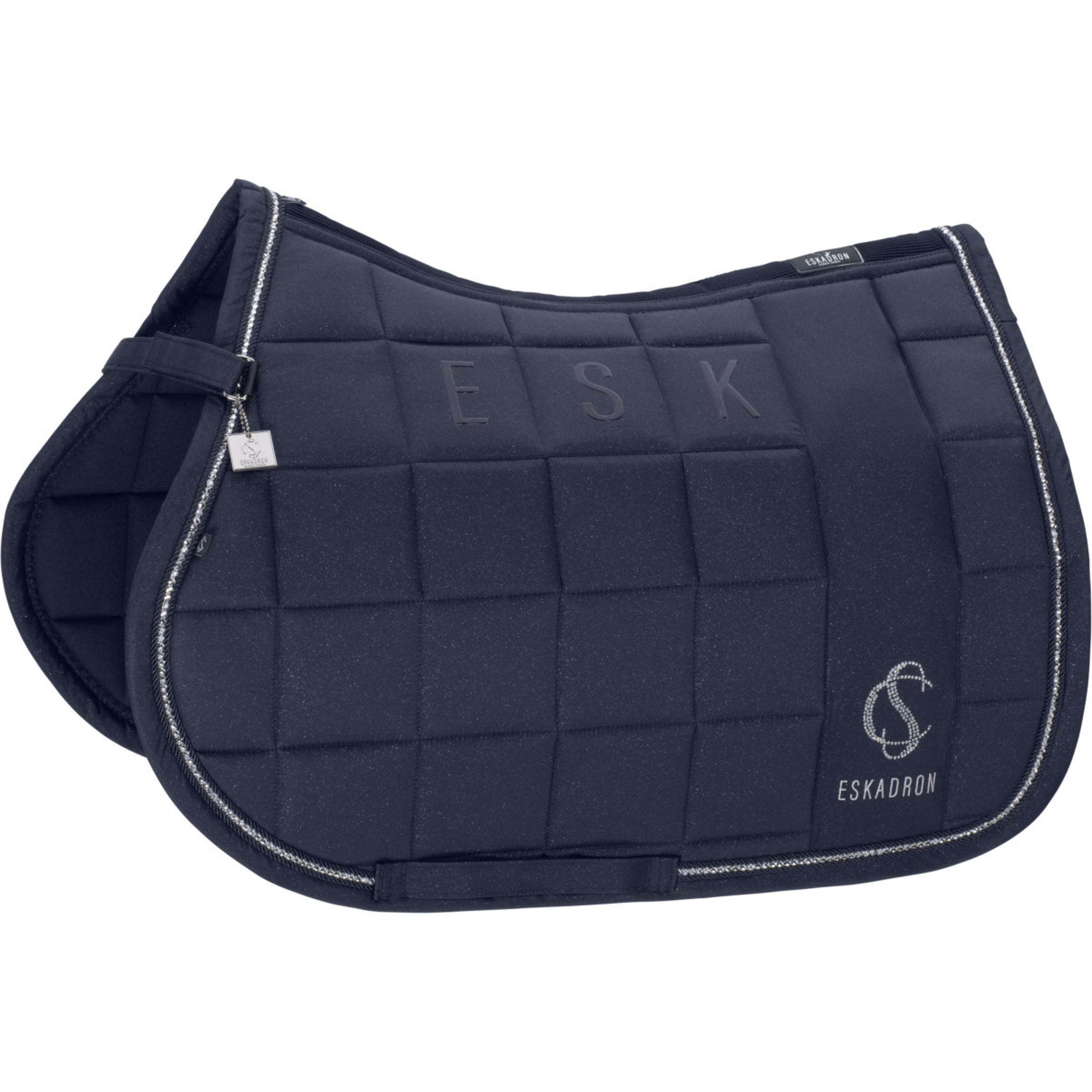 Eskadron Zadeldekje Classic Sports Big Square Sparkle Veelzijdigheid Navy