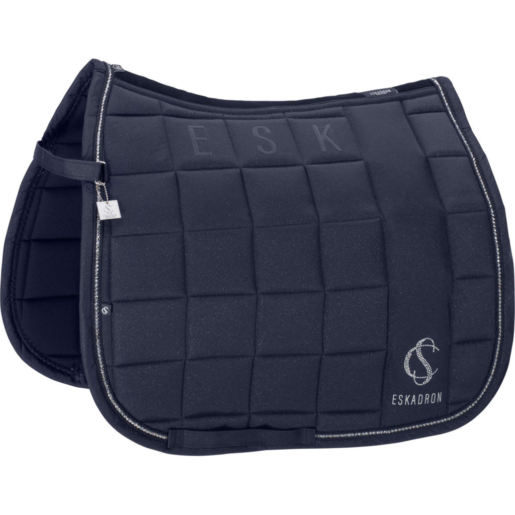 Eskadron Zadeldekje Classic Sports Big Square Sparkle Dressuur Navy