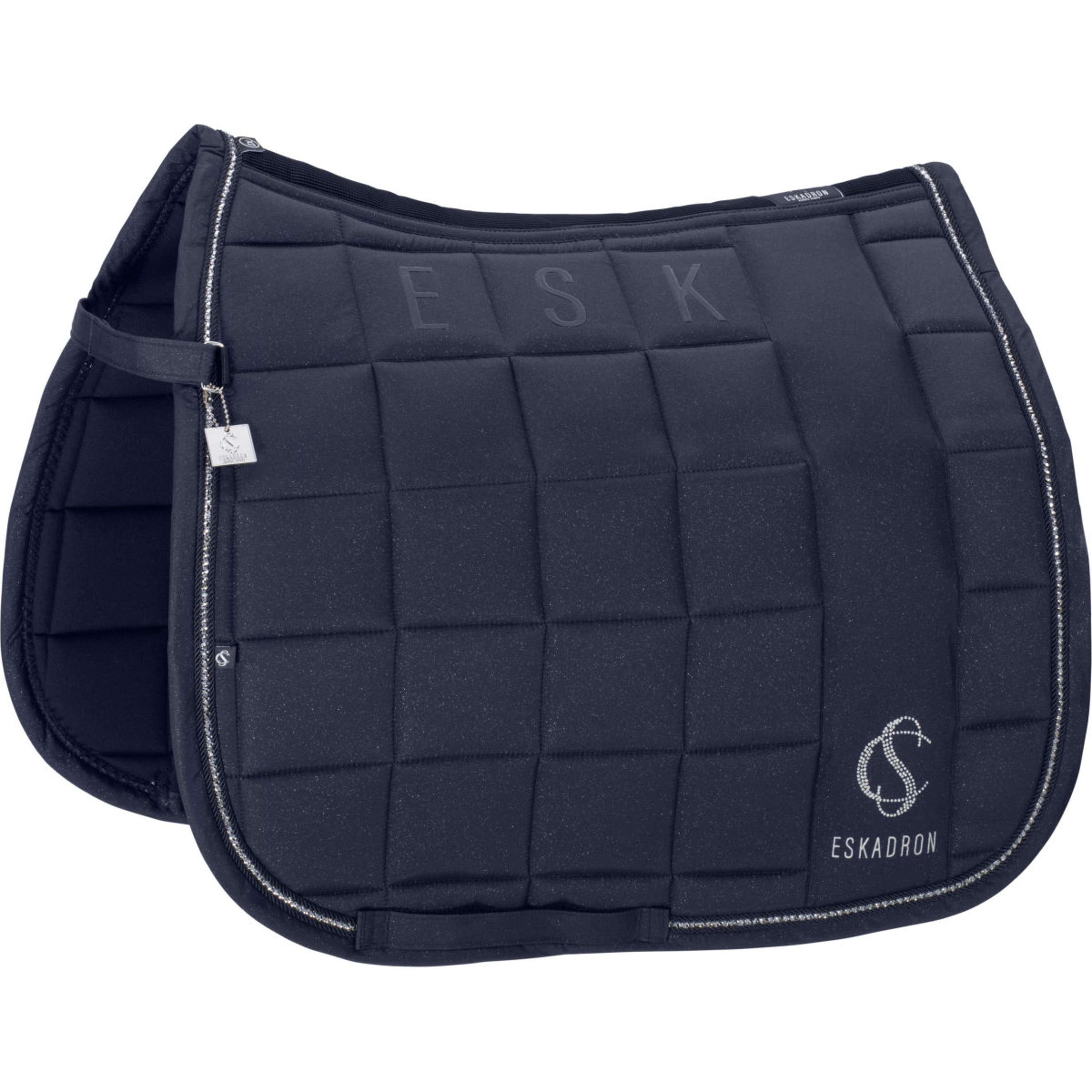 Eskadron Zadeldekje Classic Sports Big Square Sparkle Dressuur Navy