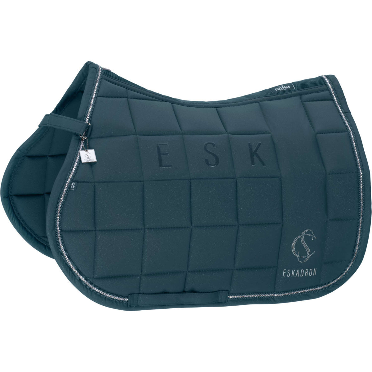 Eskadron Zadeldekje Classic Sports Big Square Sparkle Veelzijdigheid Ocean