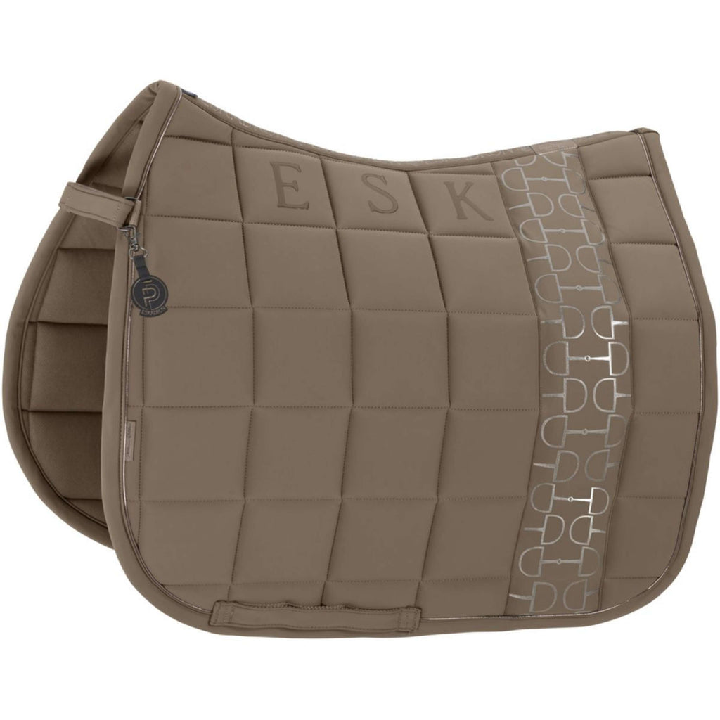 Eskadron Zadeldekje Big Square Softshell Platinum '25 Dressuur Smoky Taupe