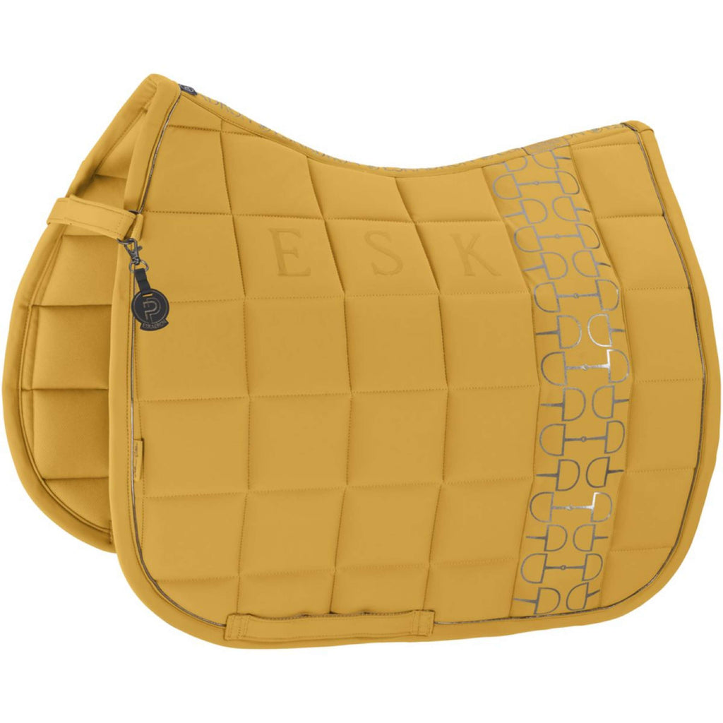 Eskadron Zadeldekje Big Square Softshell Platinum '25 Dressuur Golden Yellow