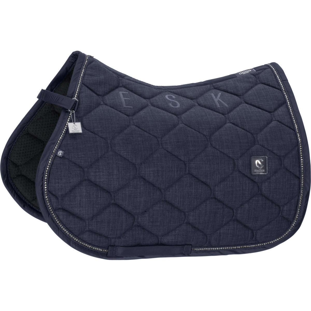 Eskadron Zadeldekje Classic Sports Bouclé Crustal Veelzijdigheid Navy