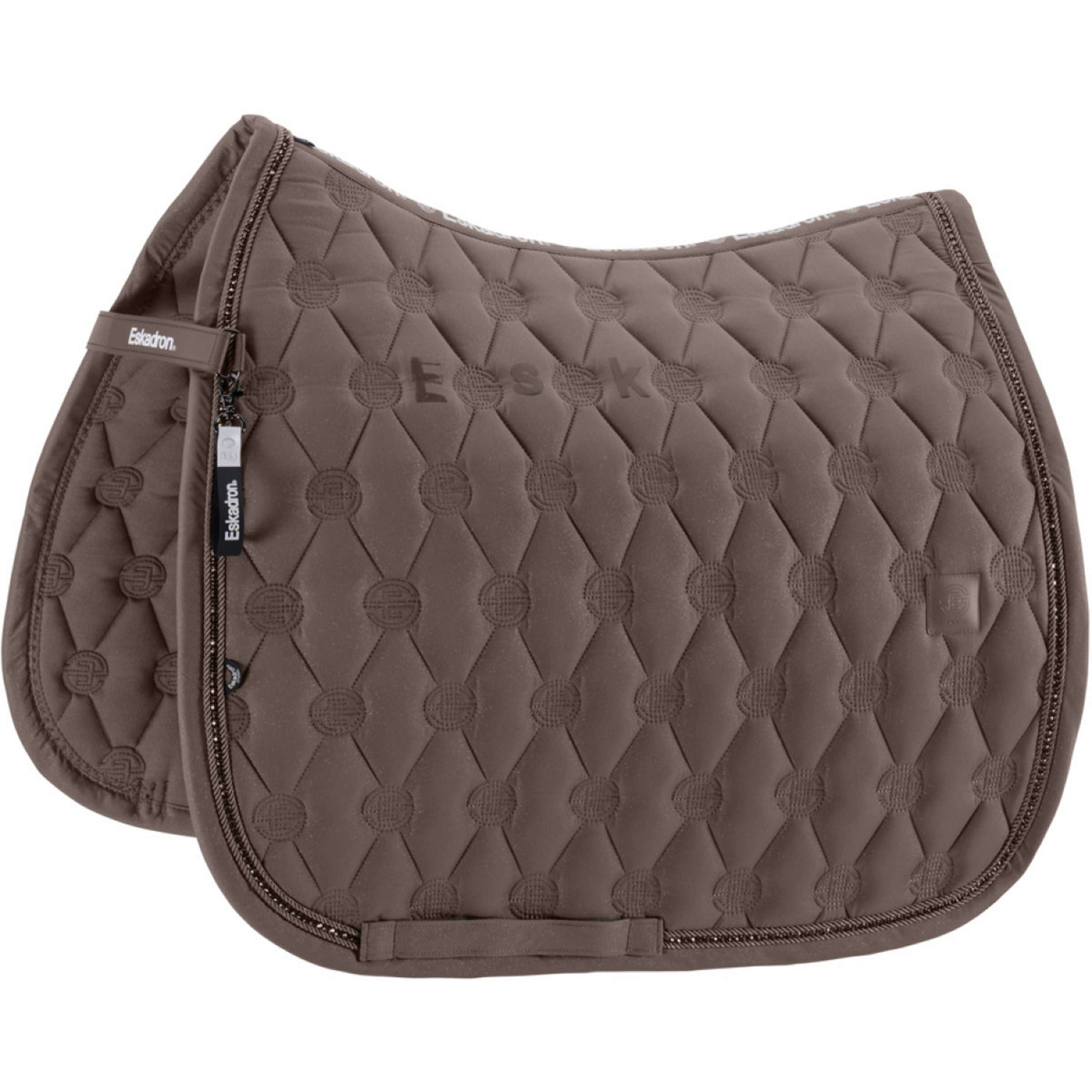 Eskadron Zadeldekje Dynamics Sparkle Crystal Dressuur Powdertaupe