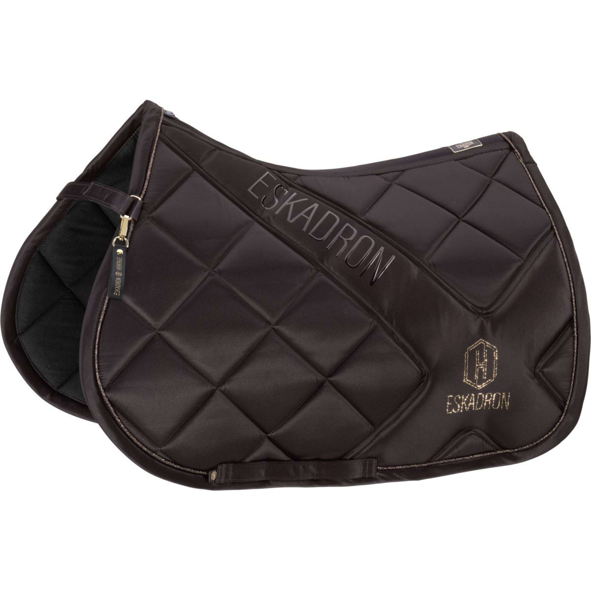 Eskadron Zadeldekje Heritage Bicross Mattgloss Veelzijdigheid Black Truffle