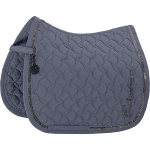 Eskadron Zadeldekje Platinum '26 Pro Soft Glitter Dressuur Slate Blue Eskadron Zadeldekje Platinum '26 Pro Soft Glitter Dressuur Slate Blue
