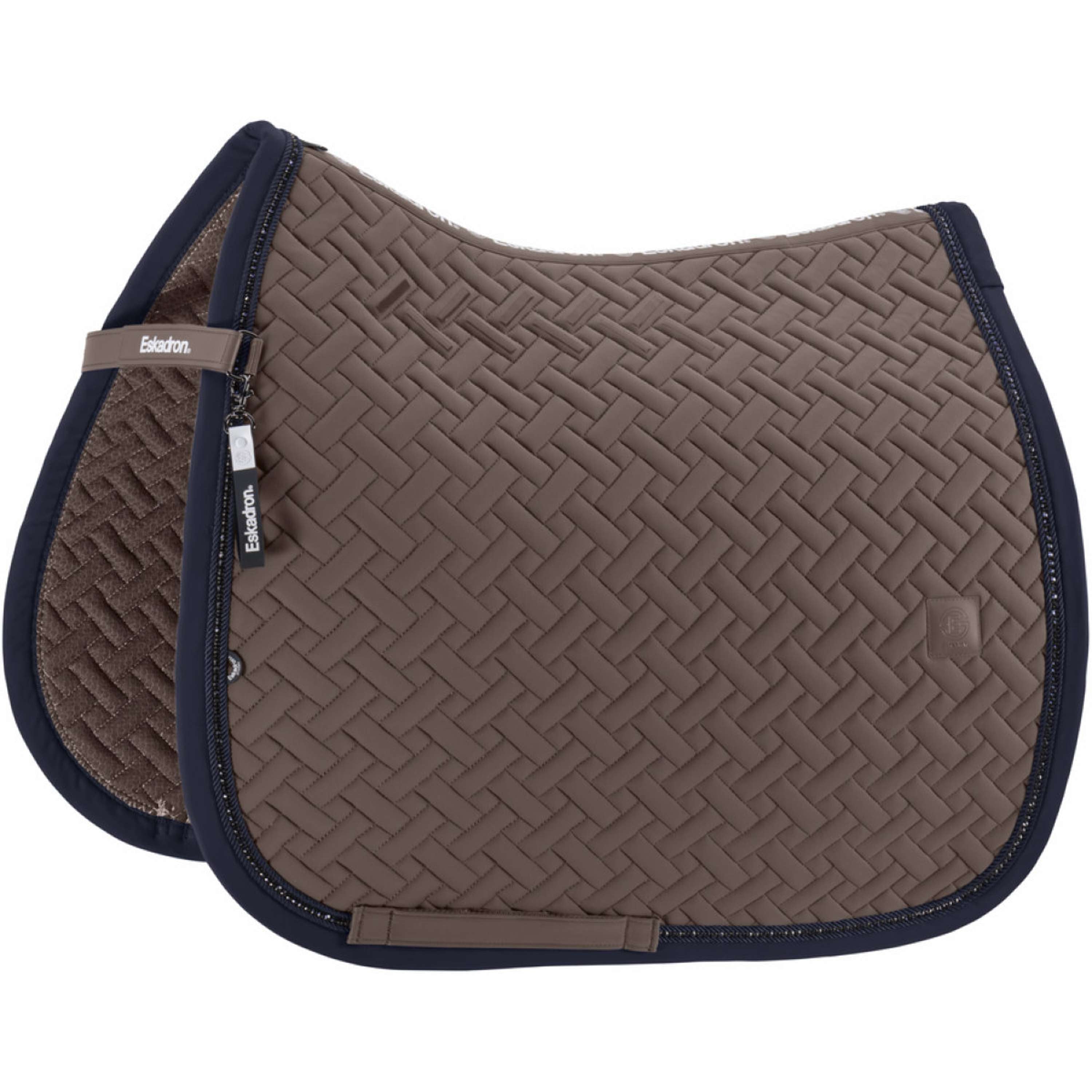 Eskadron Zadeldekje Dynamics Pro Soft Crystal Dressuur Powdertaupe