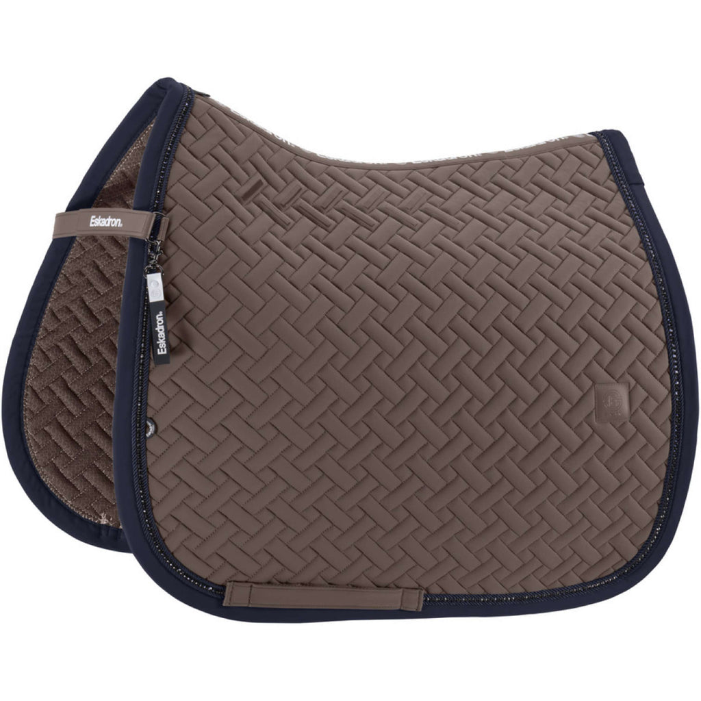 Eskadron Zadeldekje Dynamics Pro Soft Crystal Dressuur Powdertaupe