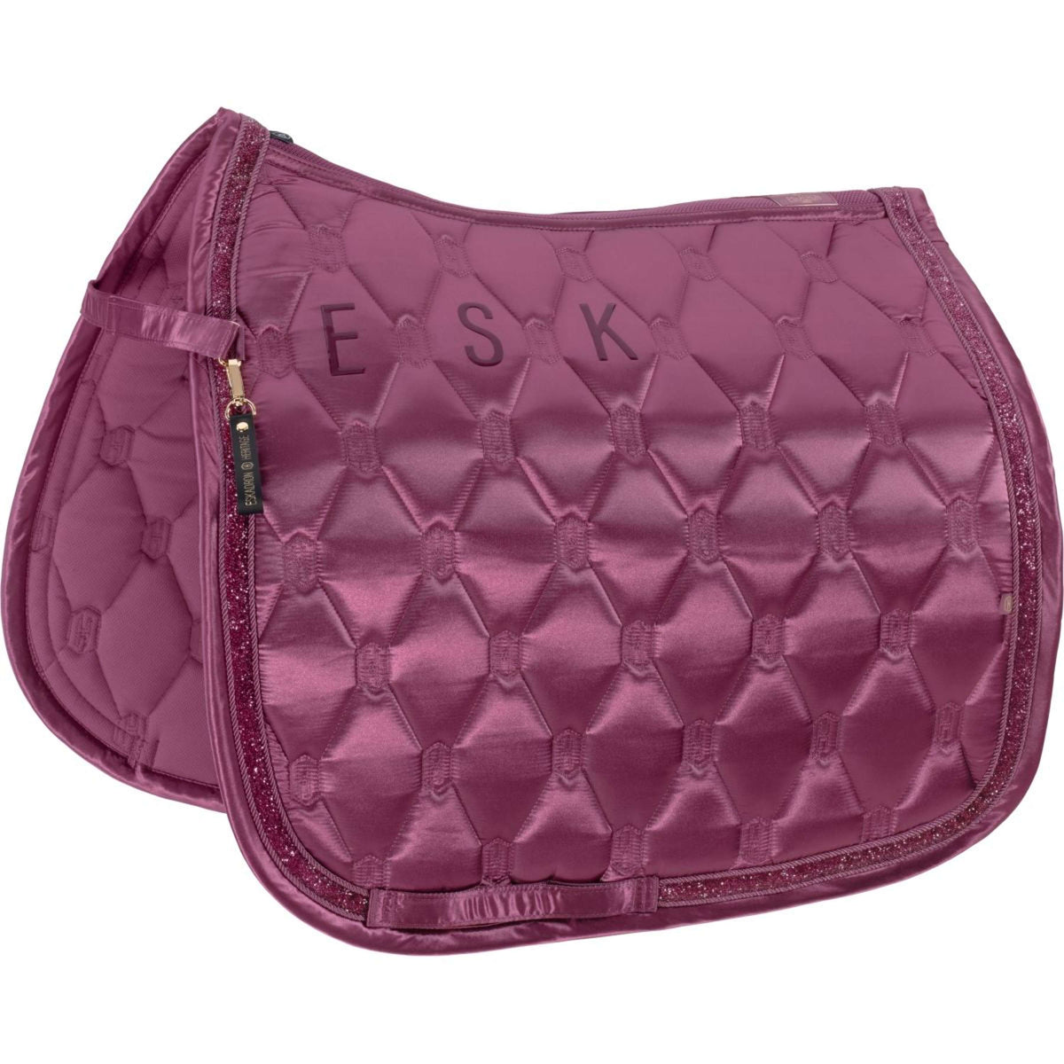 Eskadron Zadeldekje Heritage Satin Jewel Dressuur Wildberry