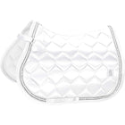Eskadron Zadeldekje Classic Sports Satin Frills Veelzijdigheid Wit