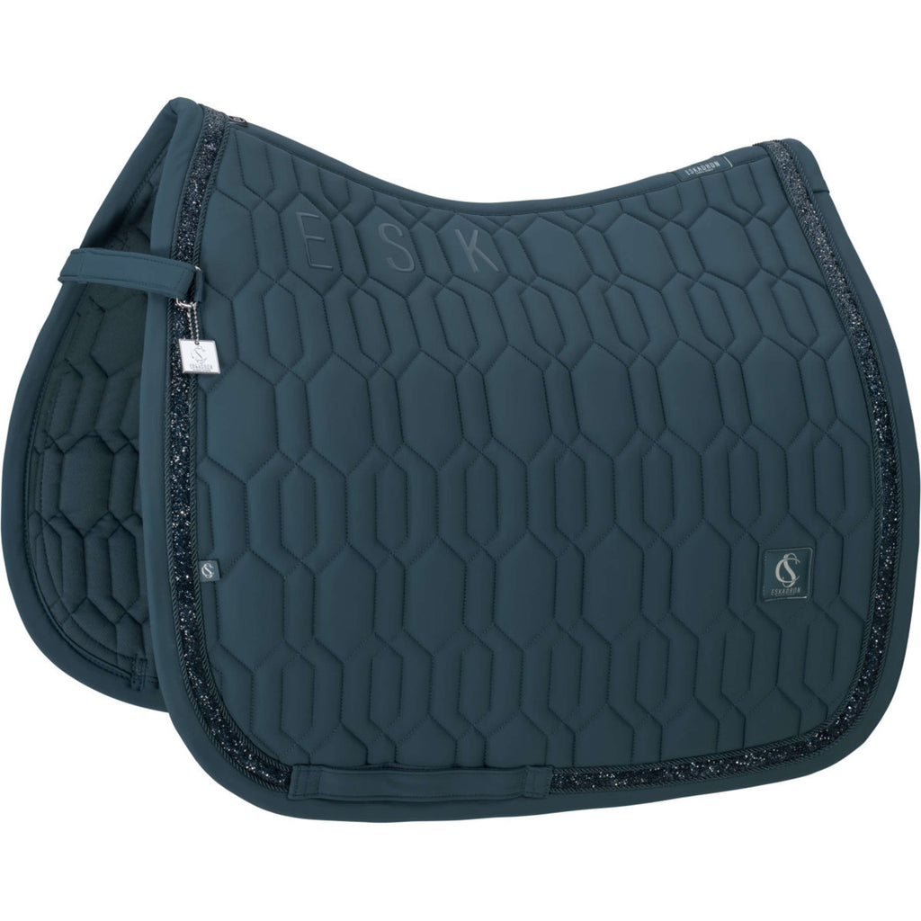 Eskadron Zadeldekje Classic Sports Softshell Jewel Dressuur Ocean