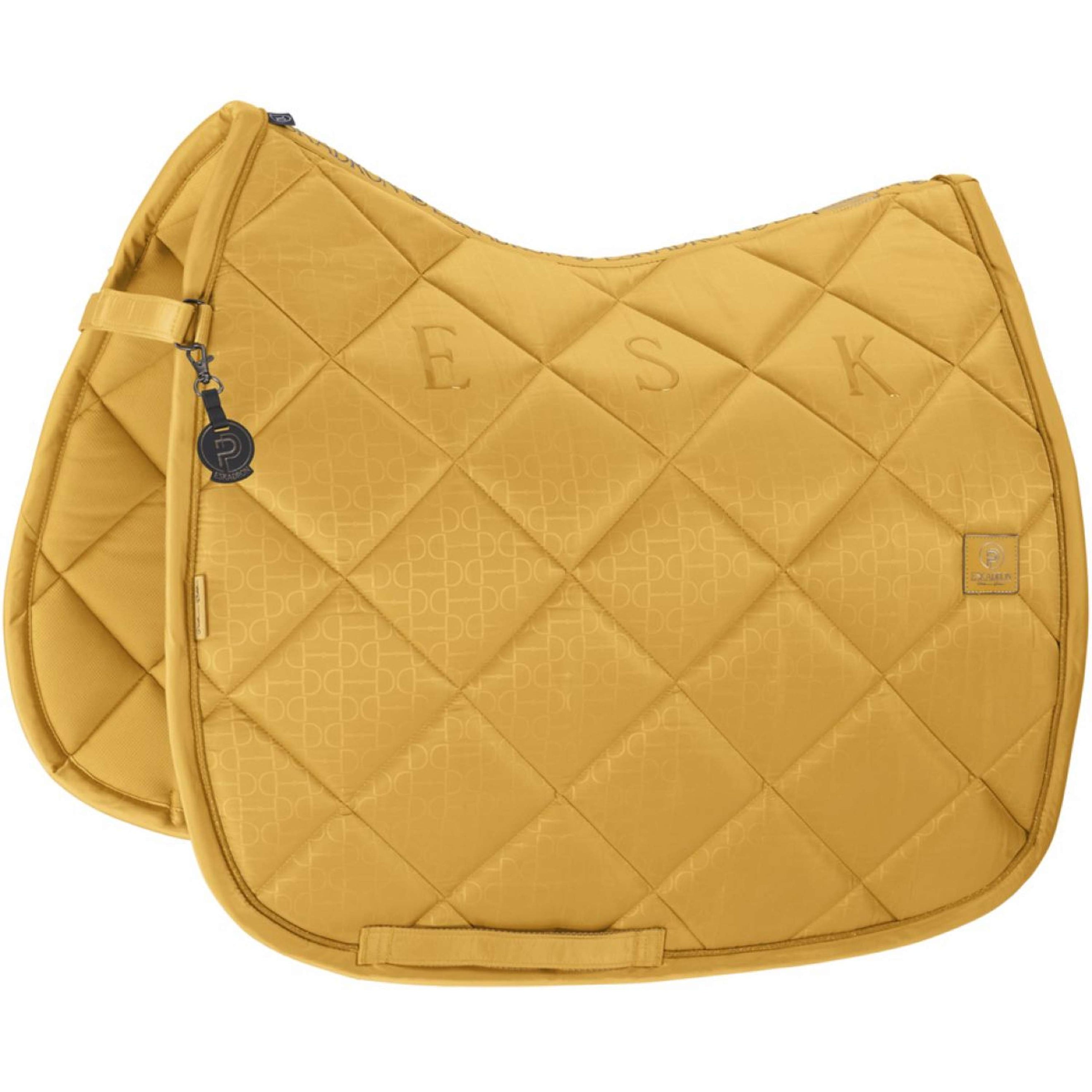 Eskadron Zadeldekje Glossy Bit Platinum '25 Dressuur Golden Yellow Eskadron Zadeldekje Glossy Bit Platinum '25 Dressuur Golden Yellow