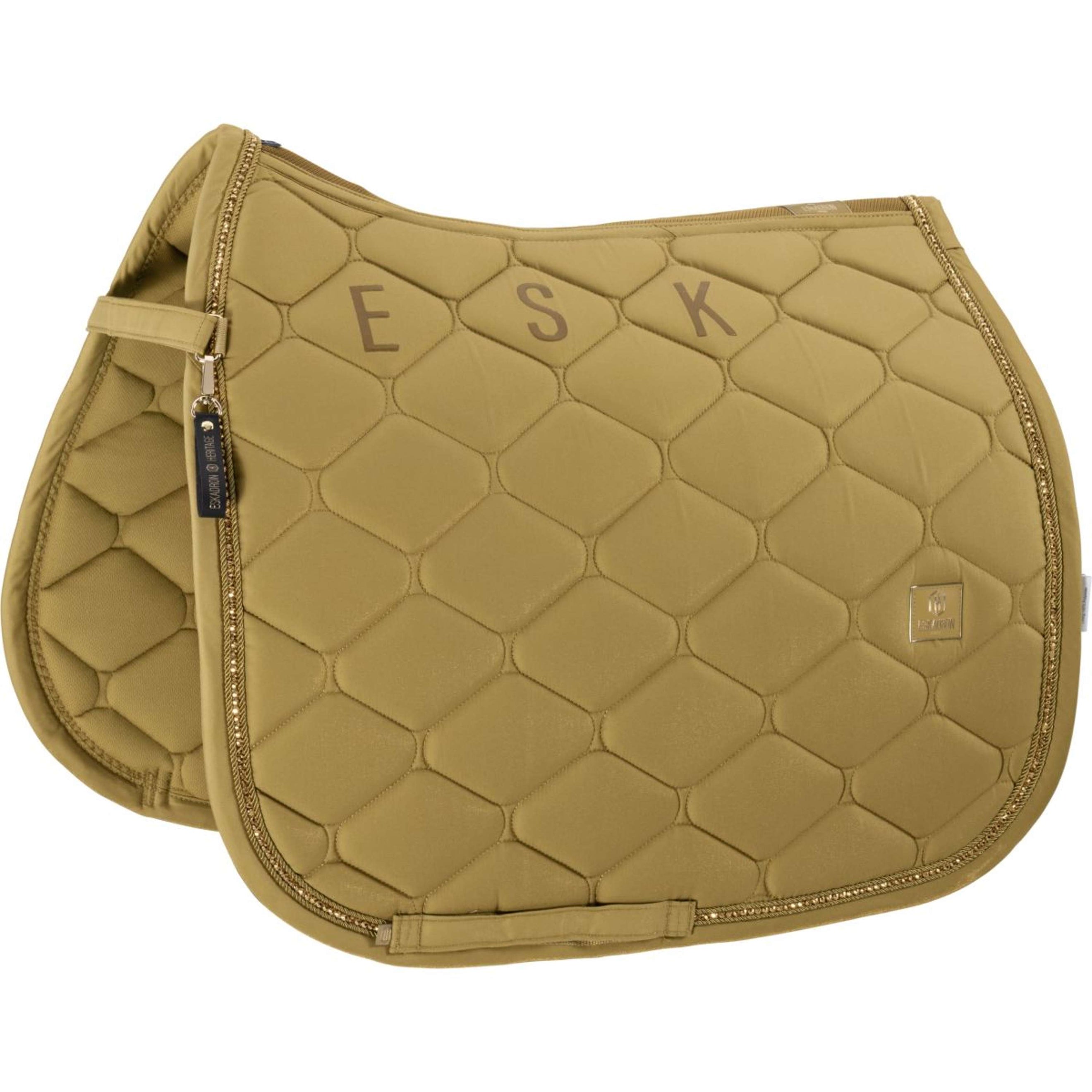 Eskadron Zadeldekje Heritage Glam Crystal Dressuur Cardamom