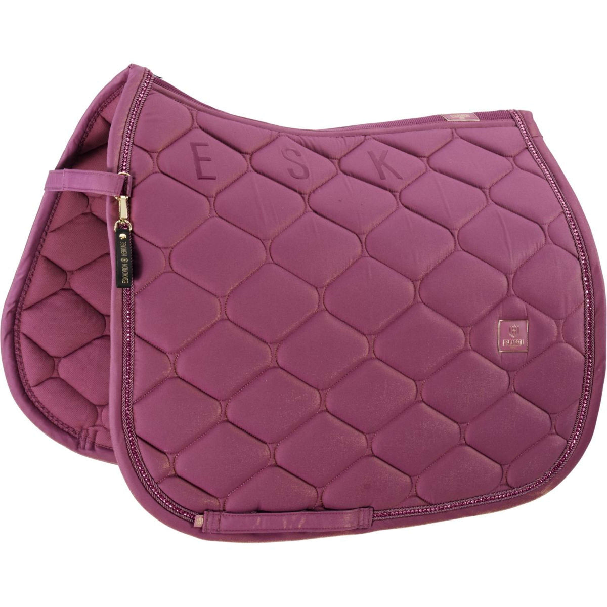 Eskadron Zadeldekje Heritage Glam Crystal Dressuur Wildberry