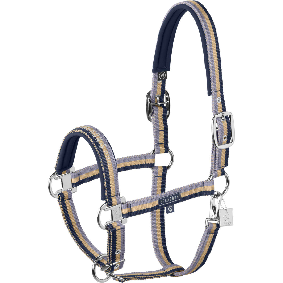 Eskadron Halster Classic Sports Double Pin Navy/Sierra/Orchid