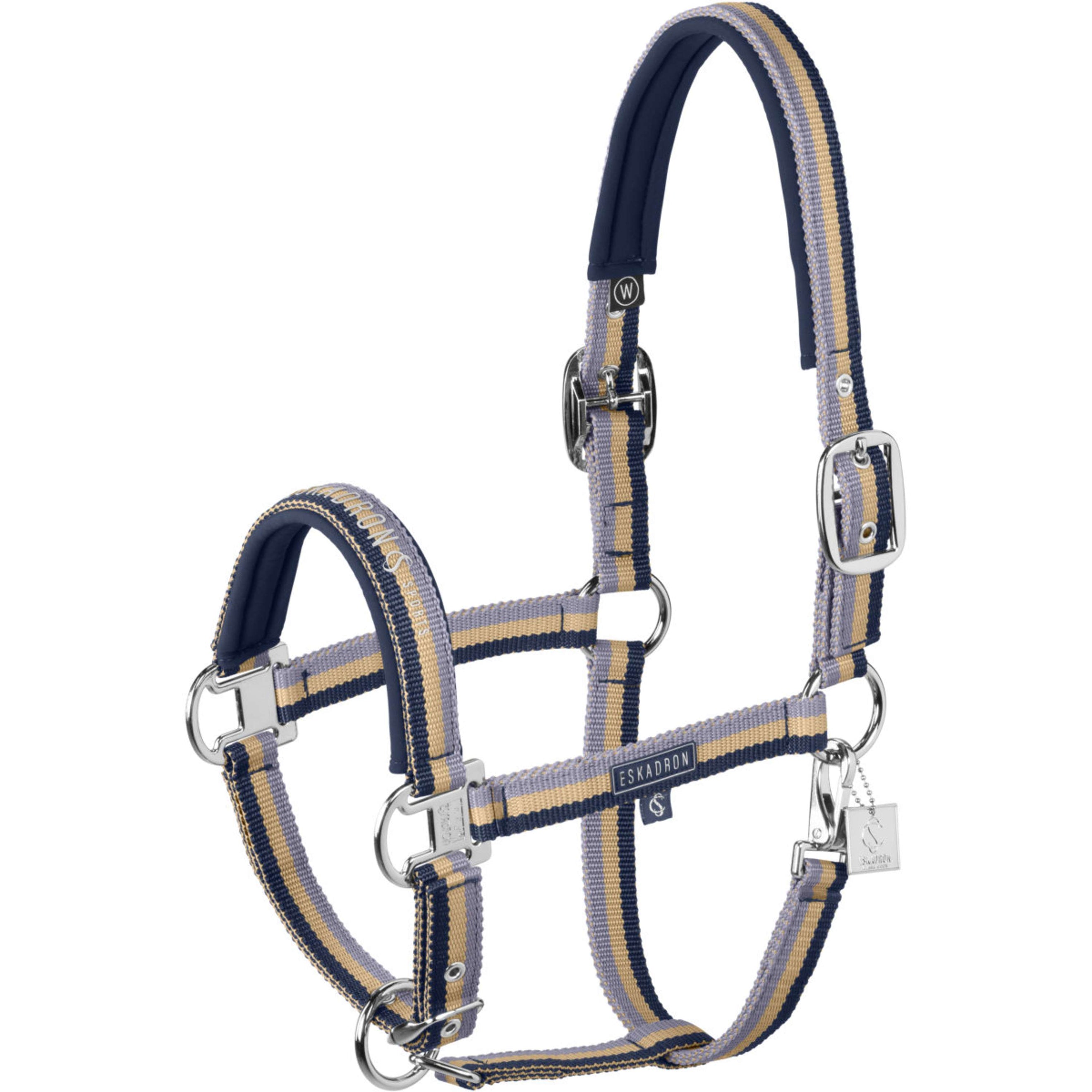 Eskadron Halster Classic Sports Double Pin Navy/Sierra/Orchid