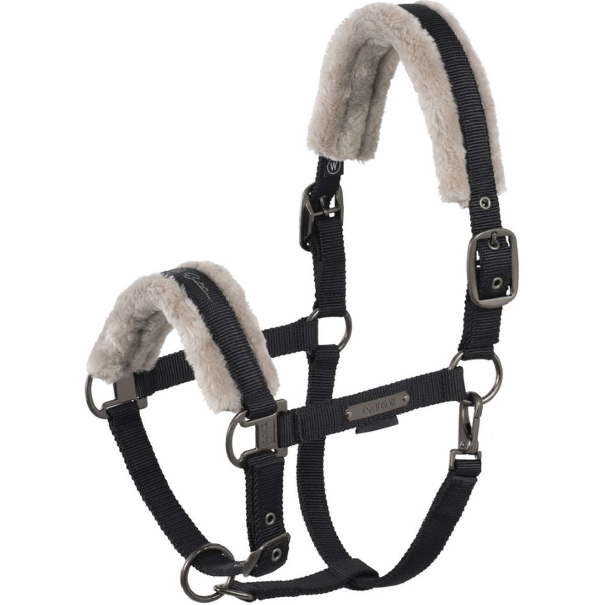 Eskadron Halster Faux Fur Platinum '25 Zwart