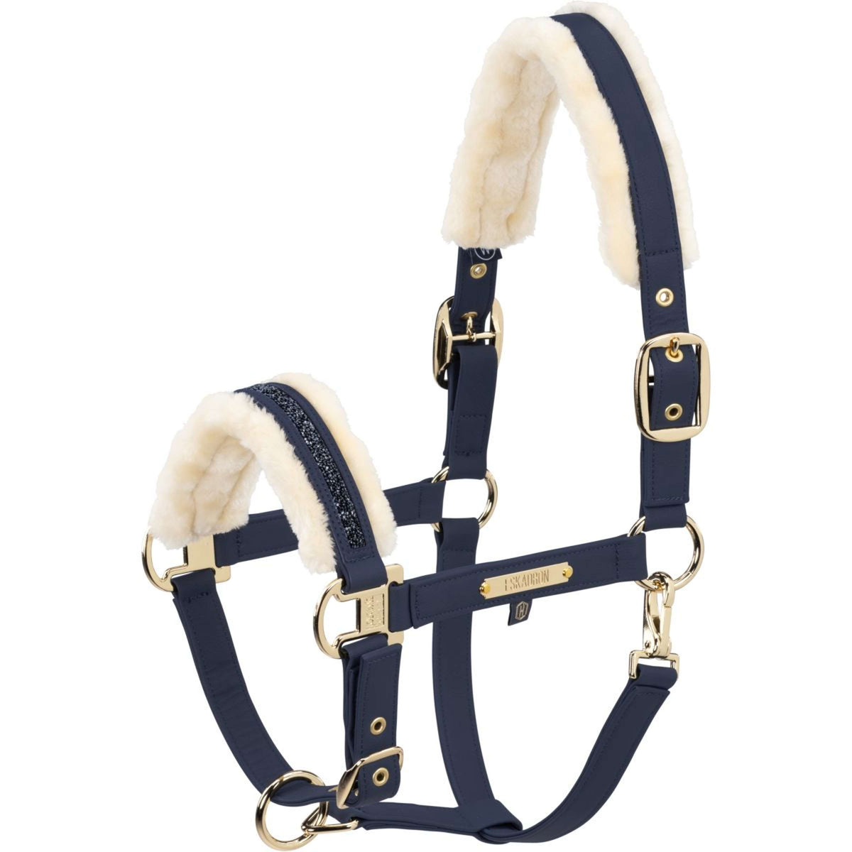 Eskadron Halster Heritage Faux Leather Jewel FF Navy