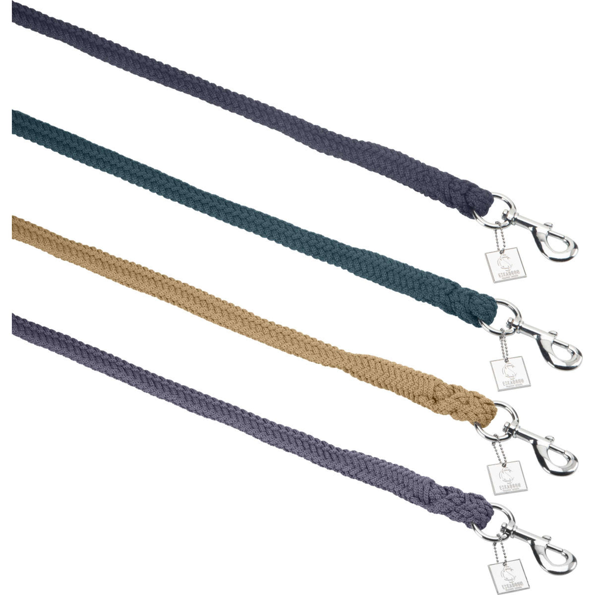 Eskadron Halstertouw Classic Sports Duralastic met Musketonhaak Ocean