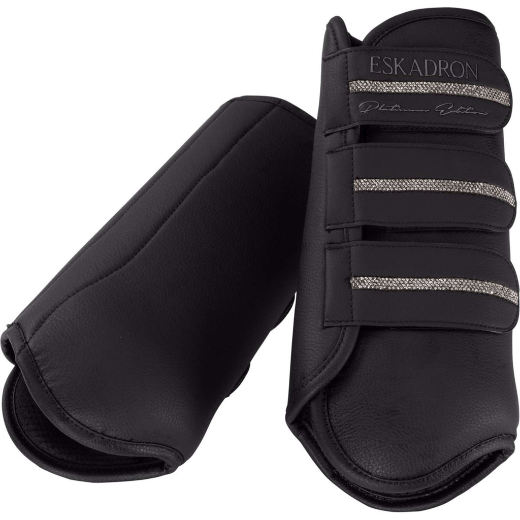 Eskadron Beenbeschermers Platinum '26 Allround Faux Leather Hind Zwart