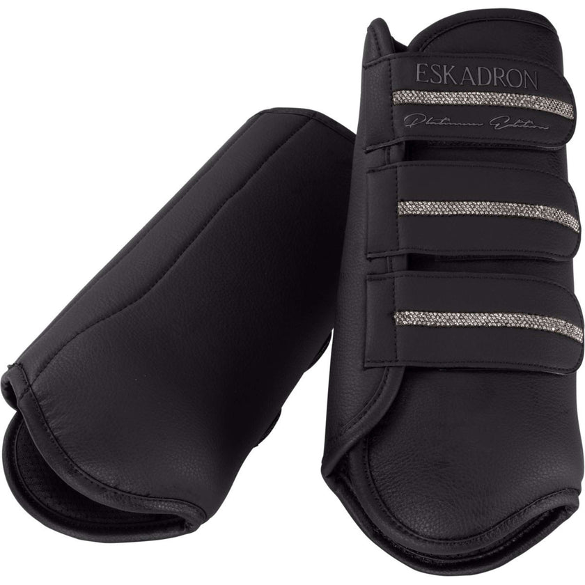 Eskadron Beenbeschermers Platinum '26 Allround Faux Leather Hind Zwart