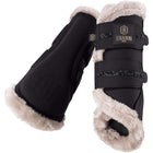 Eskadron Dressage Boots Heritage Faux Leather Faux Fur Jewel Zwart