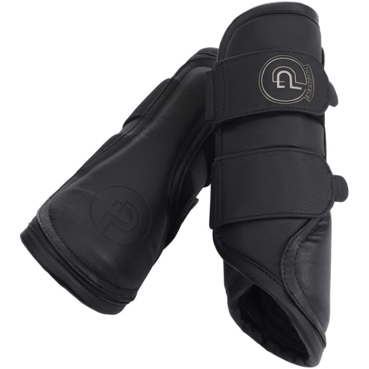 Eskadron Beenbeschermers Faux Leather Platinum '25 Zwart