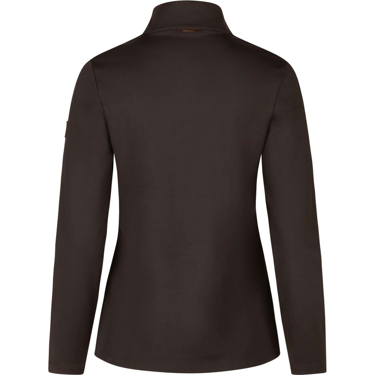 Eskadron Shirt Heritage Half-Zip Black Truffle