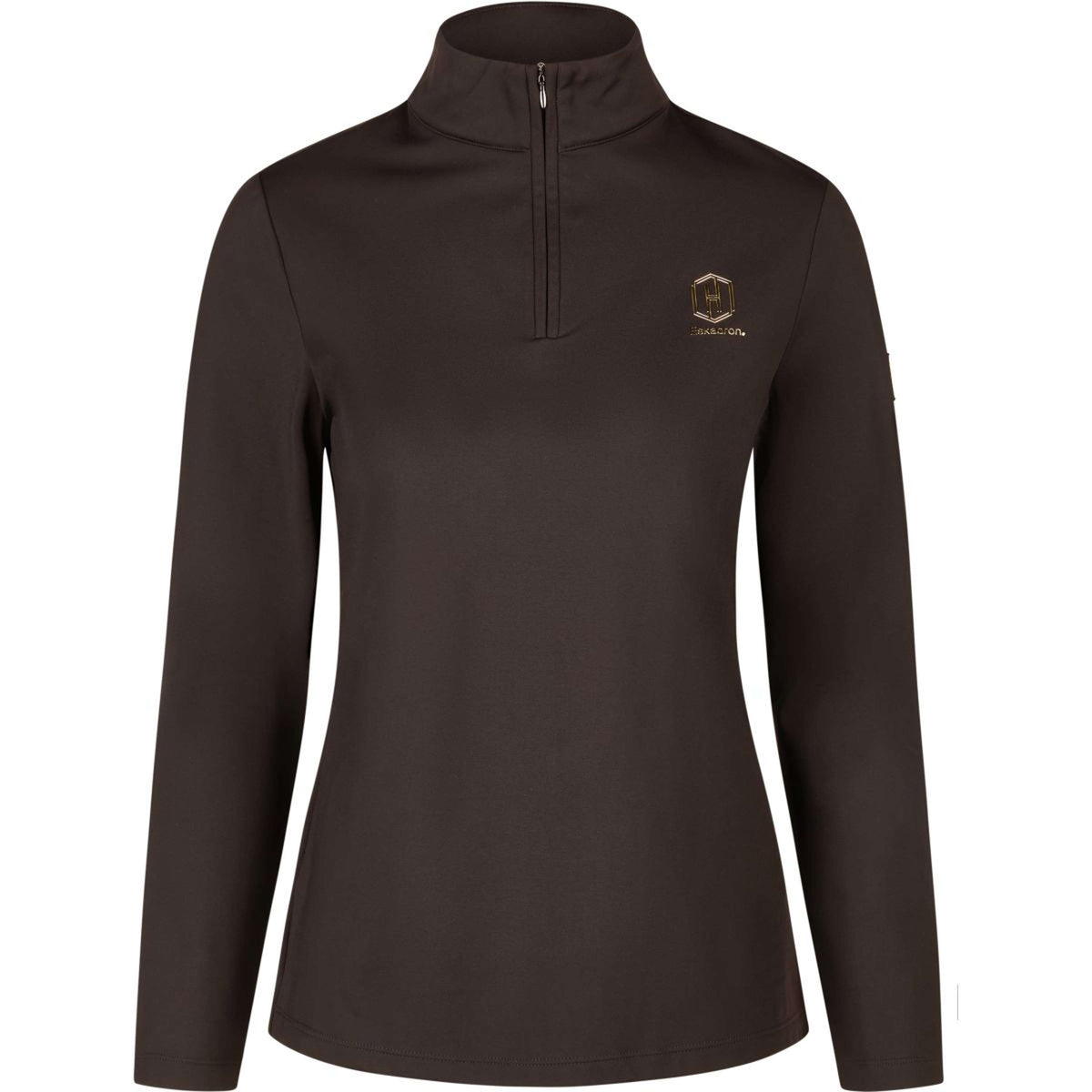 Eskadron Shirt Heritage Half-Zip Black Truffle