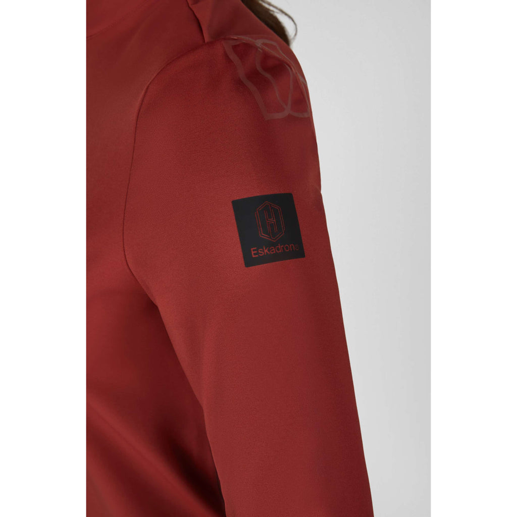Eskadron Shirt Heritage Half-Zip Merlot