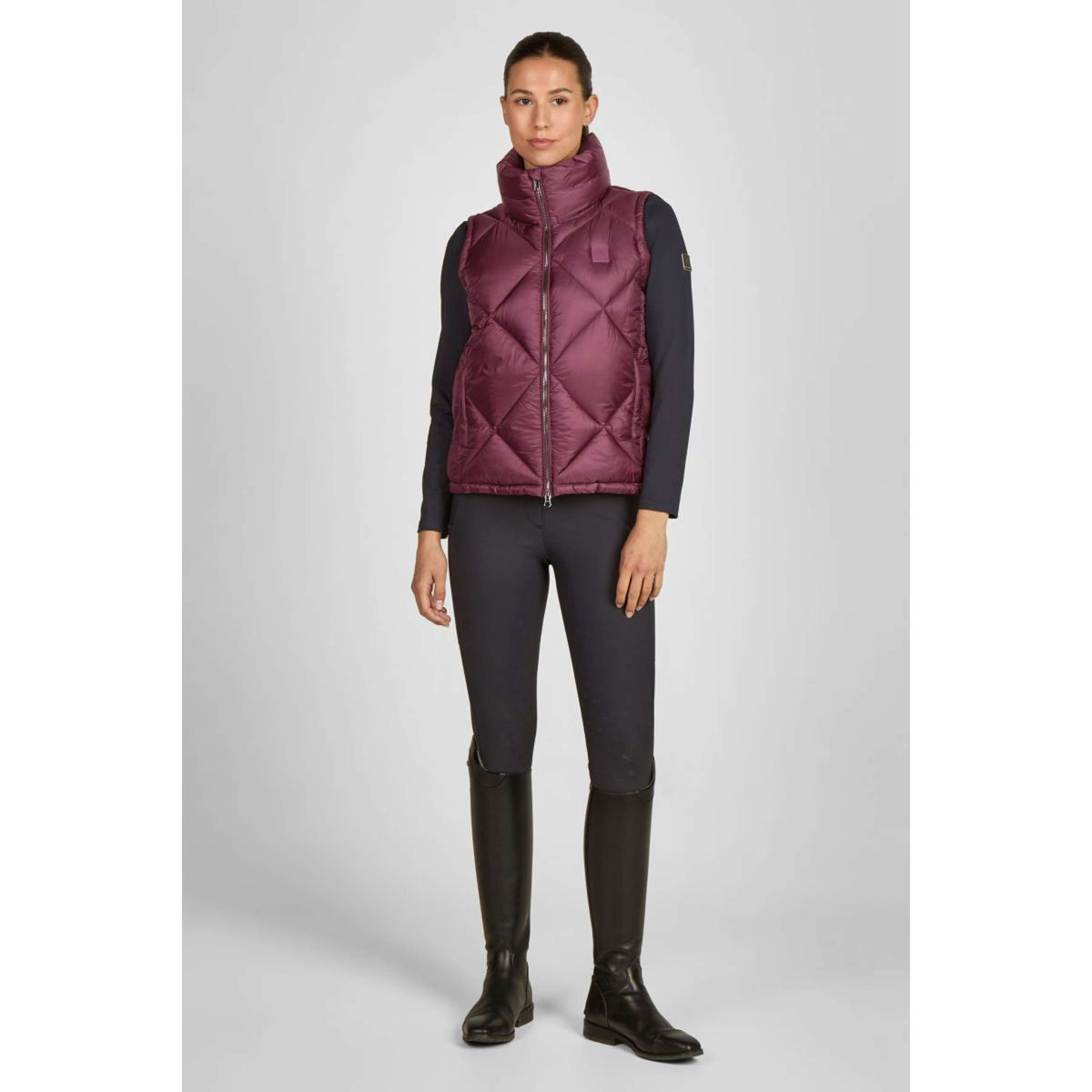 Eskadron Bodywarmer Heritage Wildberry