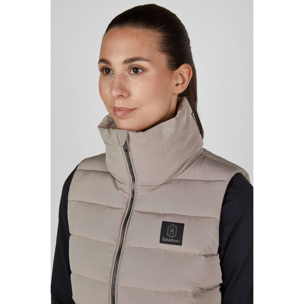 Eskadron Bodywarmer Heritage Quilt Waistcoat Ash