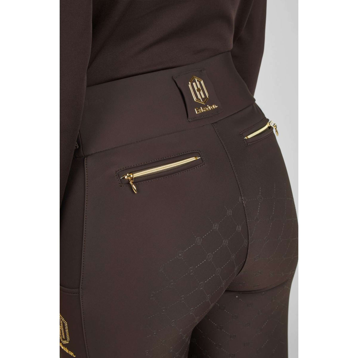 Eskadron Rijlegging Heritage Pro Full Grip Black Truffle