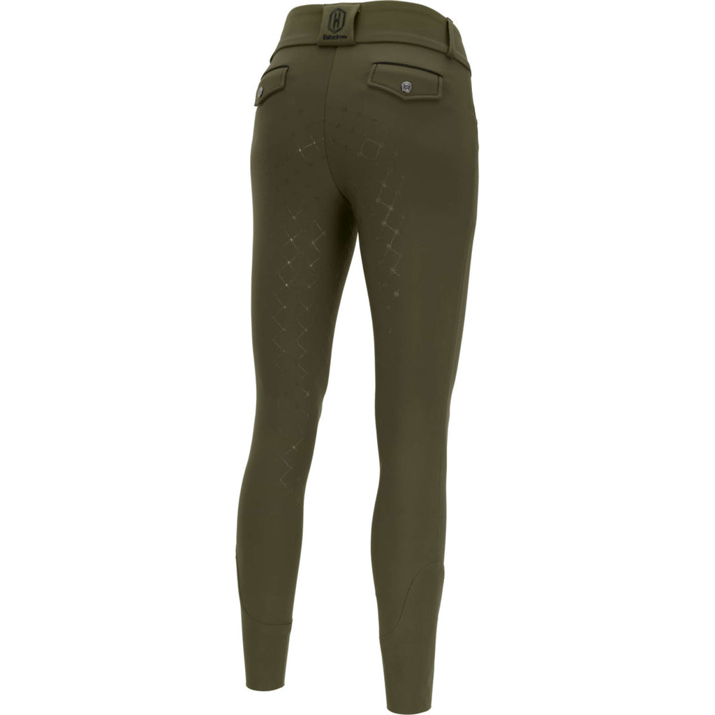 Eskadron Rijbroek Heritage Full Grip Deep Moss