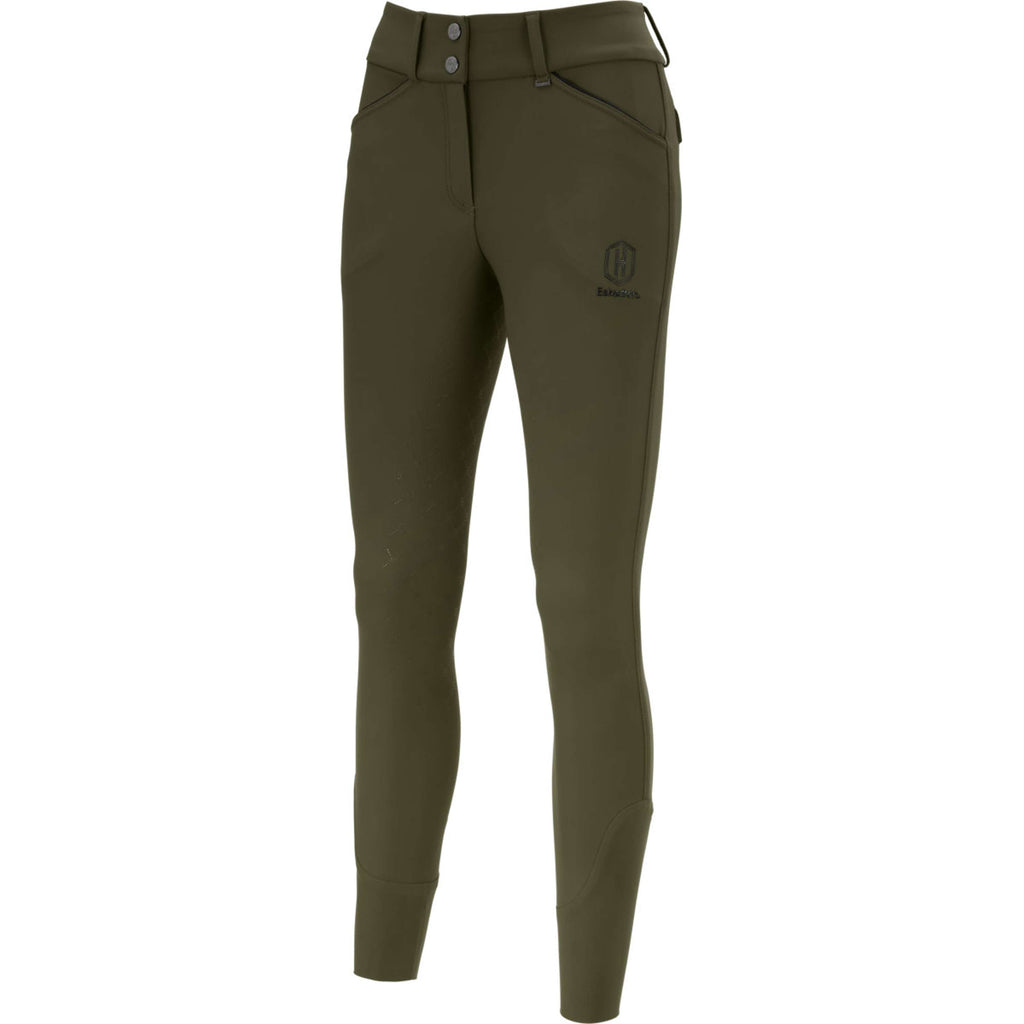 Eskadron Rijbroek Heritage Full Grip Deep Moss