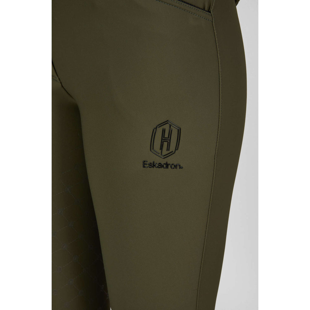 Eskadron Rijbroek Heritage Full Grip Deep Moss
