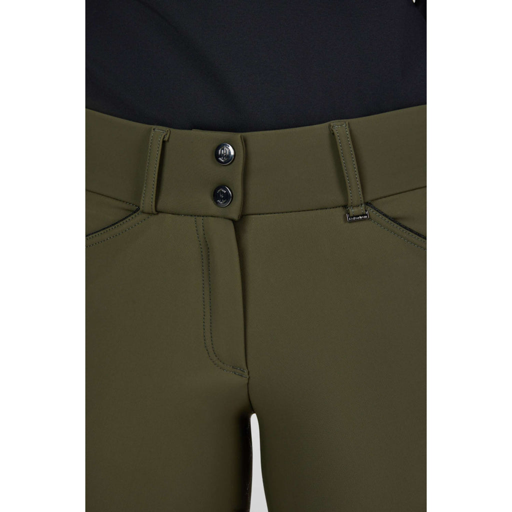 Eskadron Rijbroek Heritage Full Grip Deep Moss
