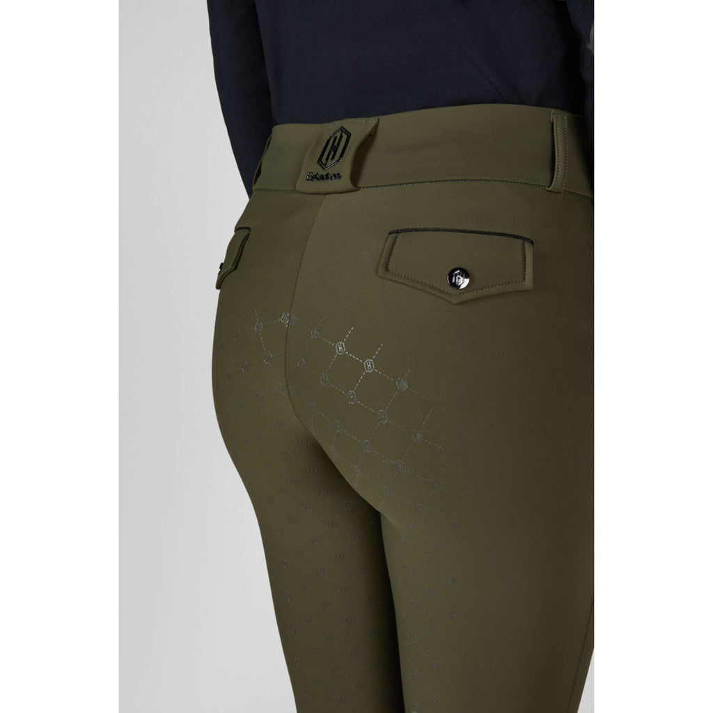 Eskadron Rijbroek Heritage Full Grip Deep Moss