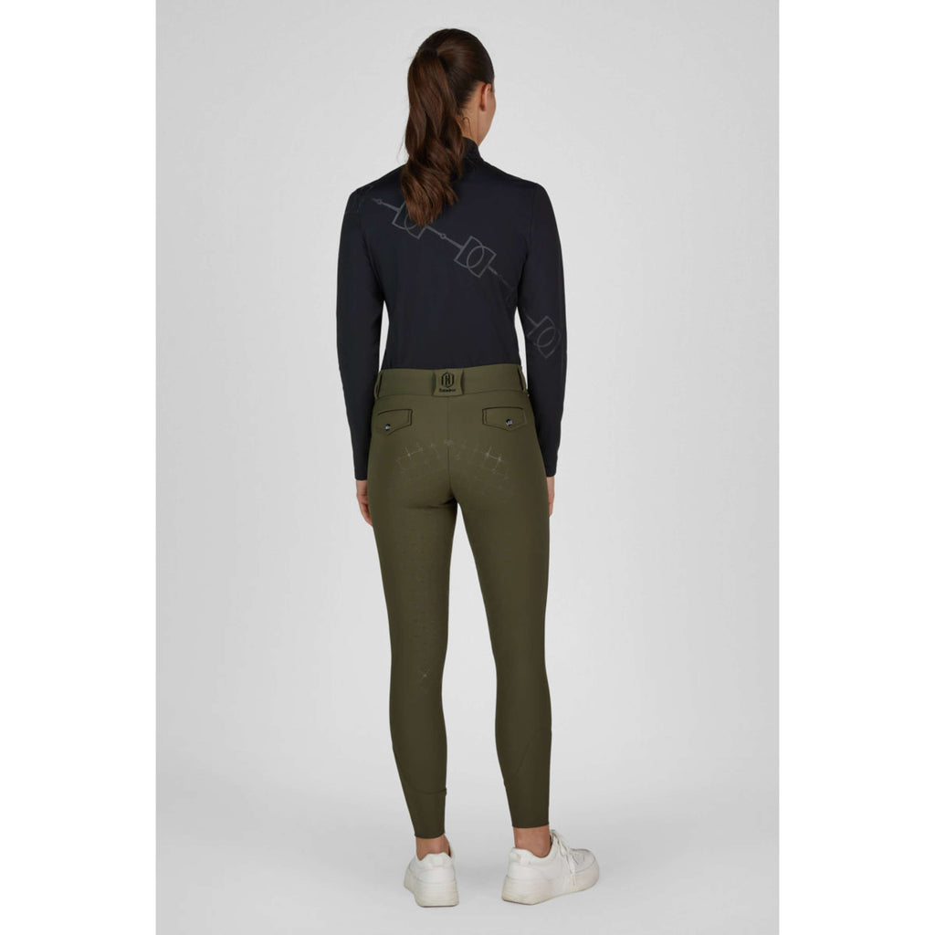 Eskadron Rijbroek Heritage Full Grip Deep Moss