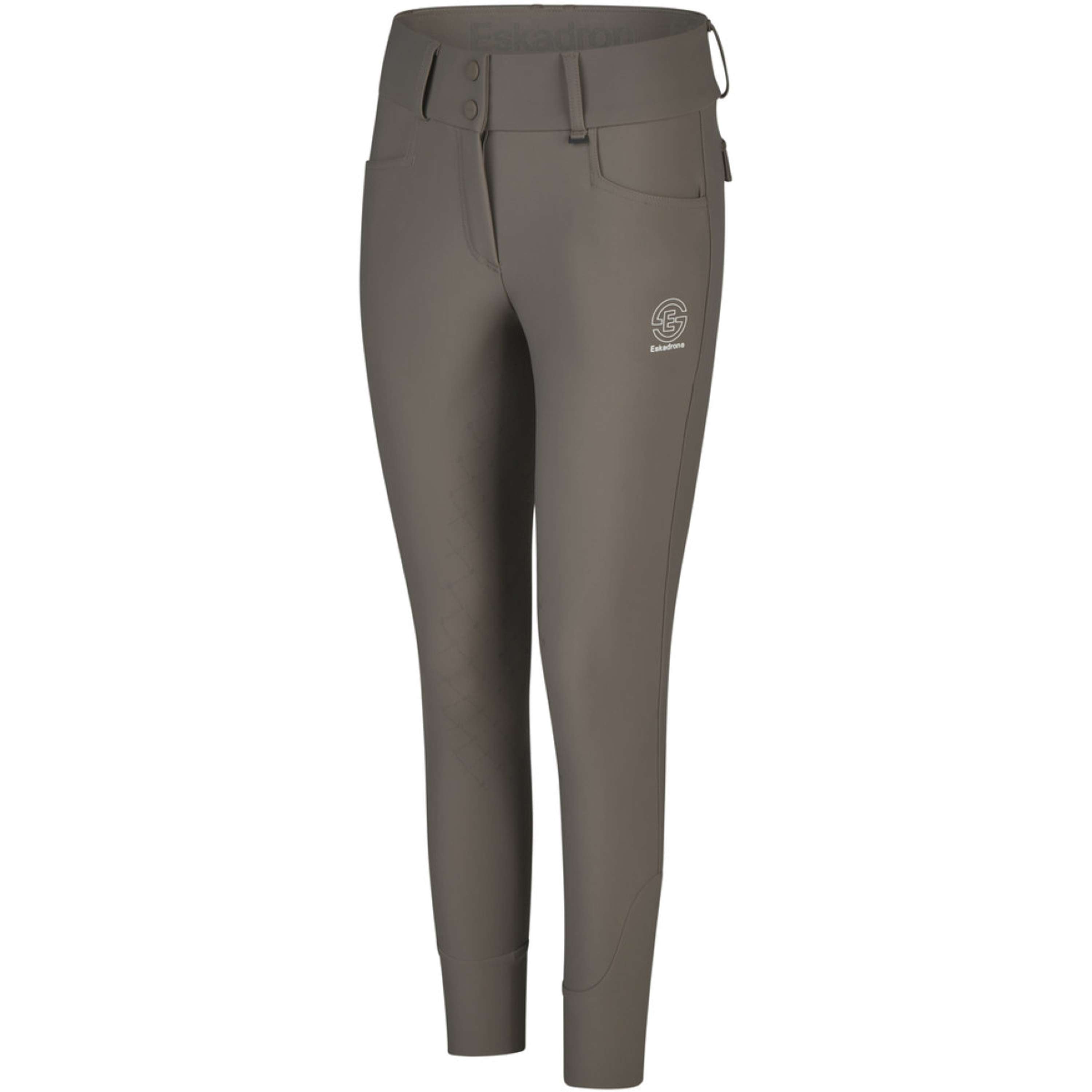 Eskadron Rijbroek Dynamics Full Grip Powdertaupe
