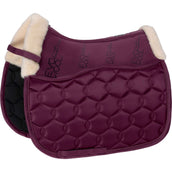 Eskadron Zadeldekje Glossy Evo Wool Dressuur Blackberry