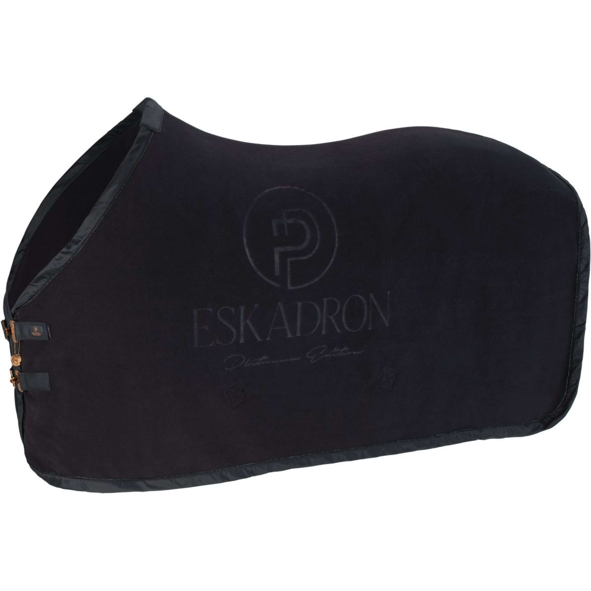 Eskadron Platinum Zweetdeken Fleece Stamp Zwart