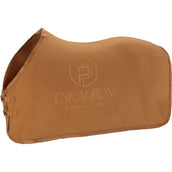 Eskadron Platinum Zweetdeken Fleece Stamp Cognac