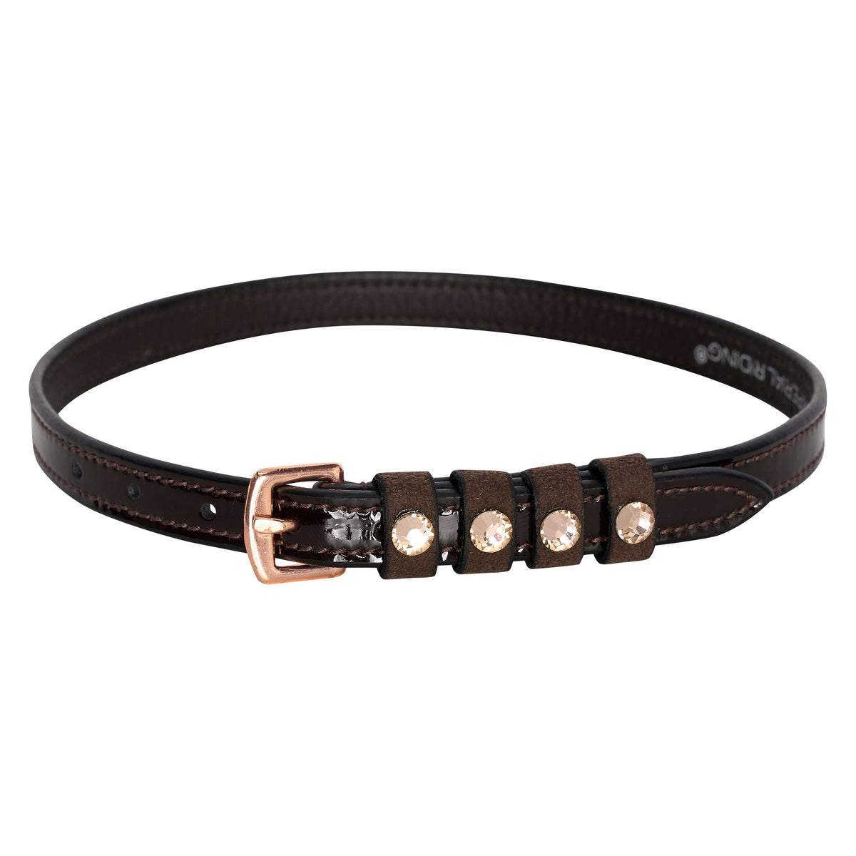 Imperial Riding Sporenriempjes IRHPardouz Brown Rosé Metal