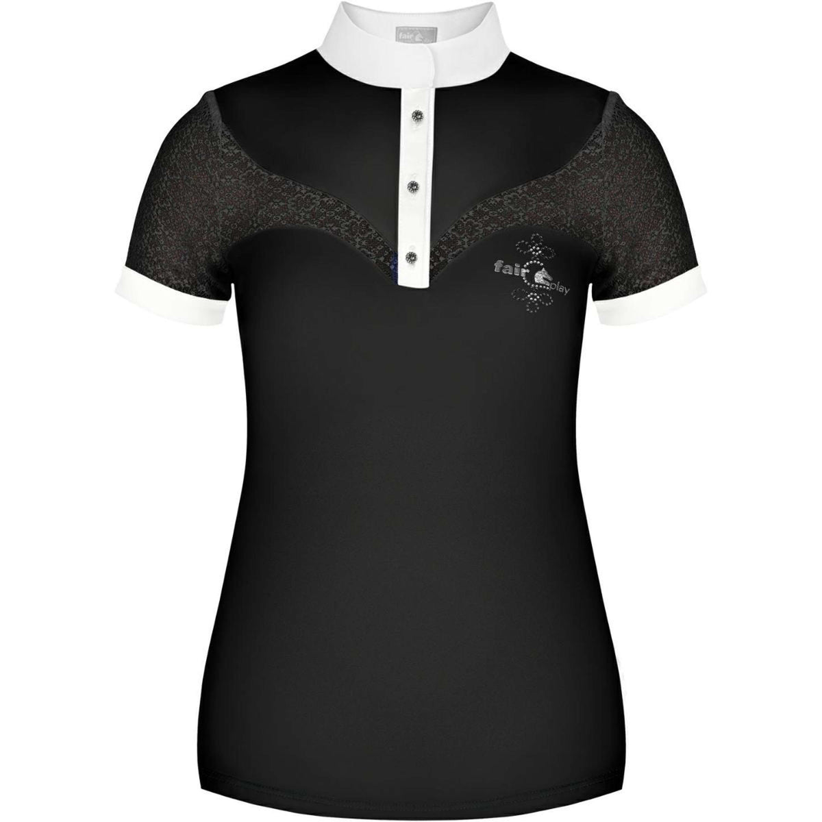 Fair Play Wedstrijdshirt Rozzie Zwart